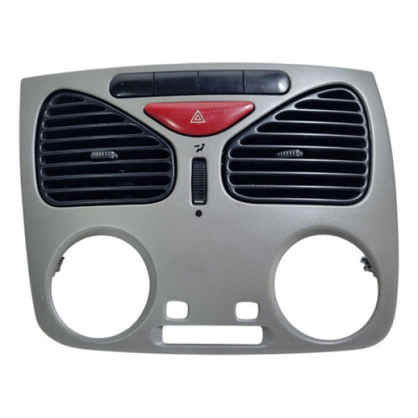 Moldura Central Painel Fiat Palio Strada Fire 2003/2012 S Ar