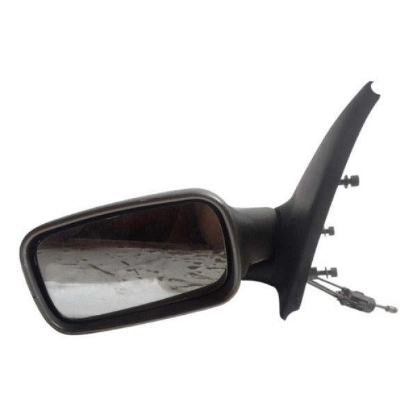 Retrovisor Manual Lado Esquerdo Fiat Palio 4p1996-2001