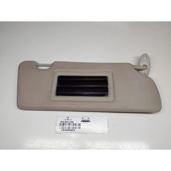 Quebra Sol L.d Ford Ka 2008/2013 Original Bege 