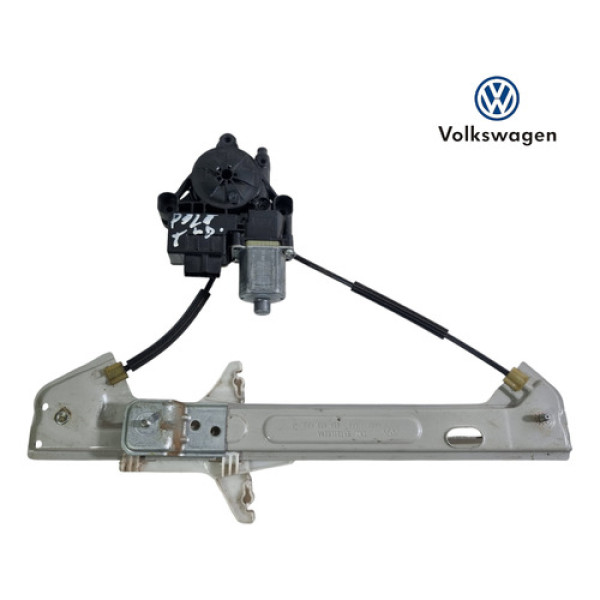 Maquina De Vidro Elétrico Traz. L.d Vw Polo Virtus Nivus