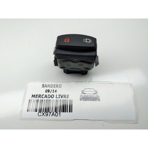 Botão Trava /destrava Porta Renault Sandero 09/14 252108592r