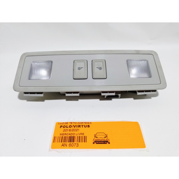 Luz De Teto Cortesia Vw Polo/virtus 2016/2021 Pn:2ga947290