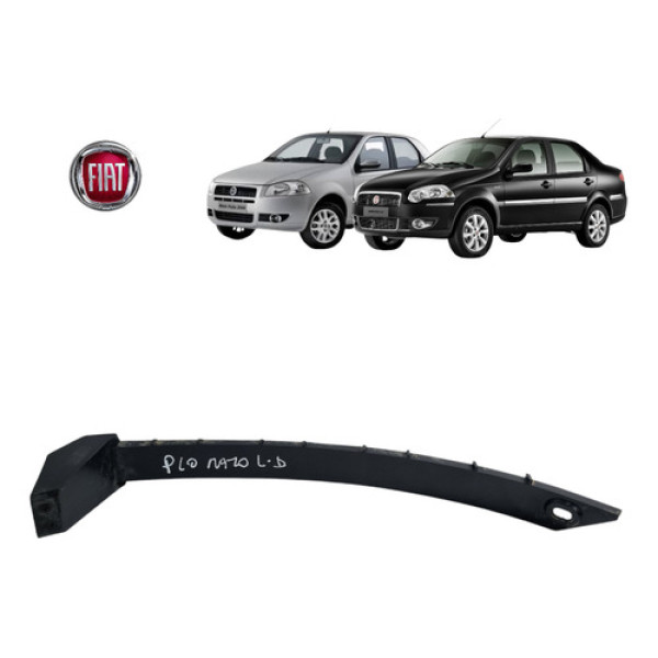 Guia Parachoque Diant. L.d Fiat Palio Siena Strada 2006/2014