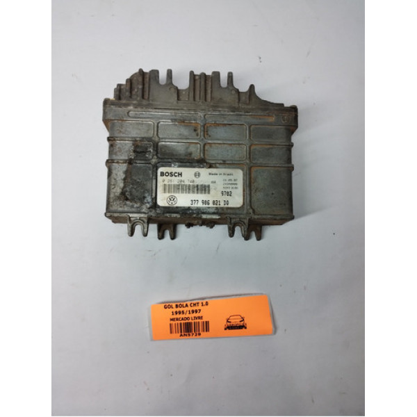 Módulo Injeção Vw Gol Bola Cht 1.0 Gasolina 377906021dq