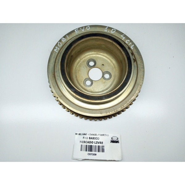 Polia Virabrequim Fiat Mobi / Uno Vivace /fiorino Evo Básico
