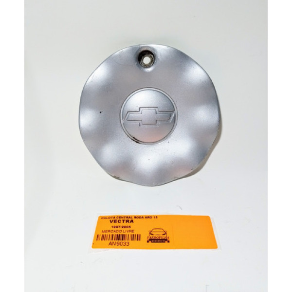Calota Central Roda Gm Vectra Aro 15 Original Pn: 93229816