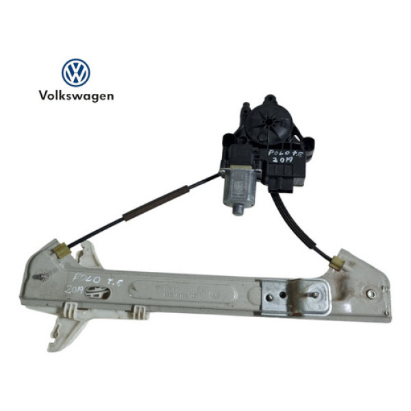 Máquina De Vidro Elet. Traz. L.e Vw Polo 2016 A 2021