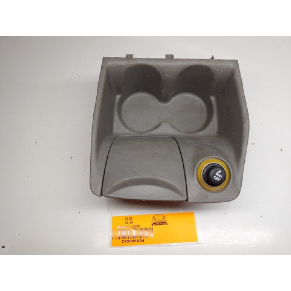 Cinzeiro / Porta Copos Renault Clio 2001/2006 8200152201