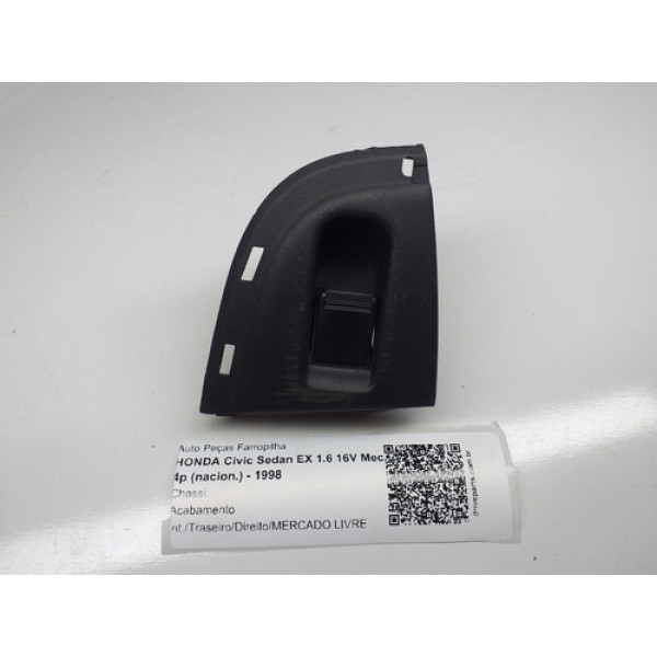 Botão Vidro Elétrico T.d Honda Civic 1997/1999