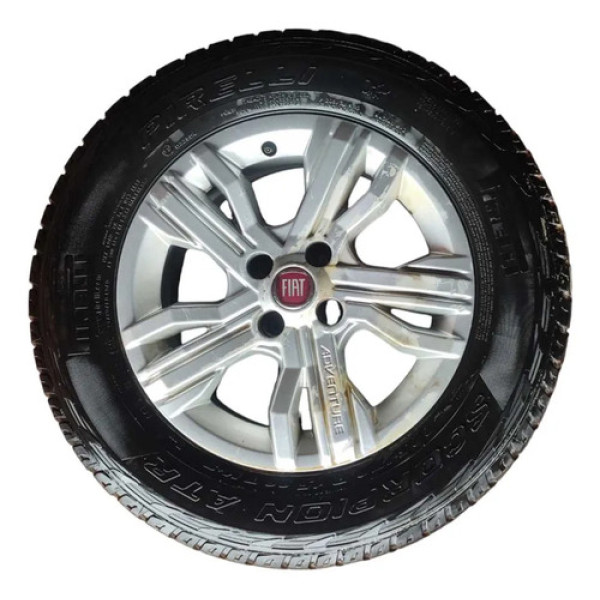 Roda R15 Fiat Palio Idea Doblo Adventure 2009-2014 100178669 Prata