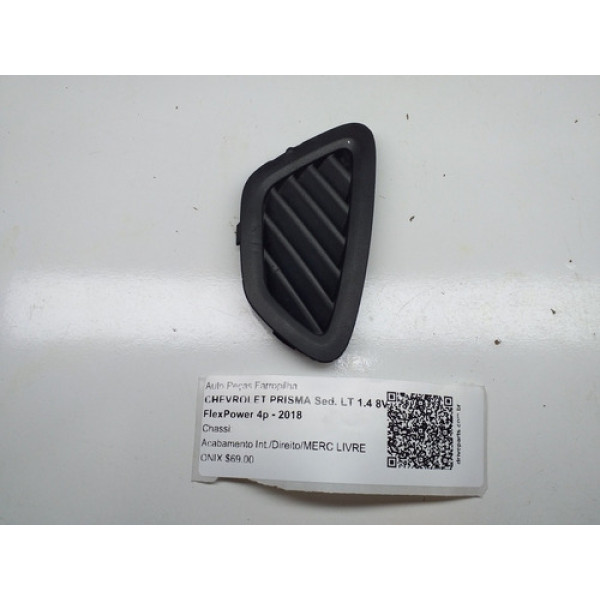 Acabamento Superior Lateral L.d Gm Onix /  Prisma 13/18