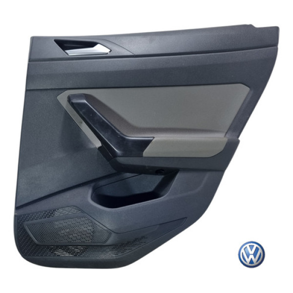 Forro De Porta Traz. L.d Vw Polo Virtus 2016 A 2021