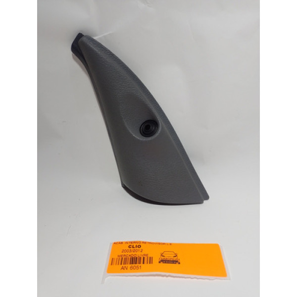 Acabamento Interno Retrovisor L.e Renault Clio 03/12 4p