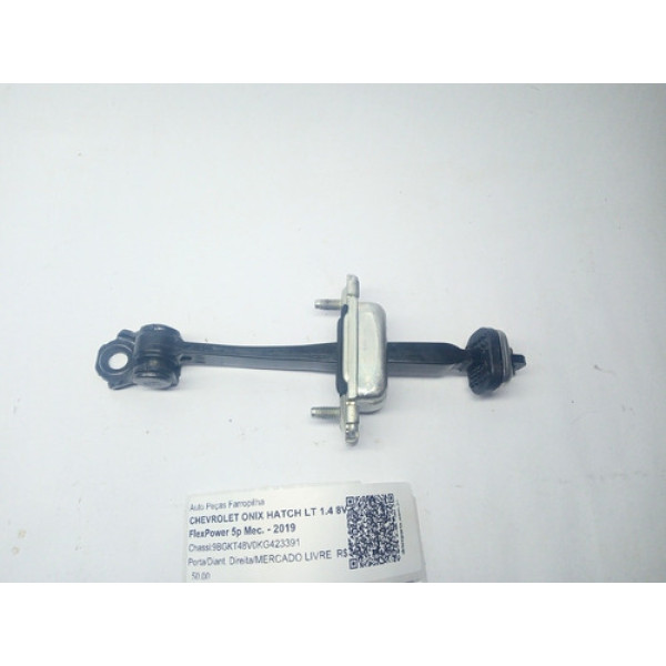 Limitador Porta Dianteira L.d Gm Onix /prisma 13/19 Original