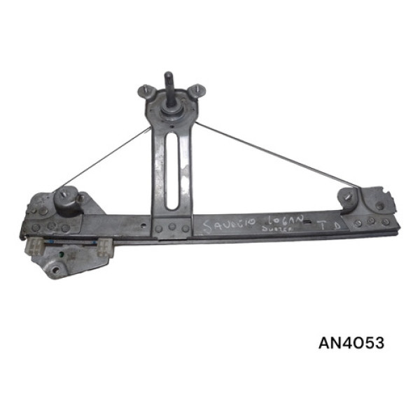 Máquina De Vidro Traz L.d Renault Sandero/ Duster 2007/2013