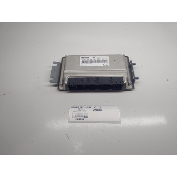 Módulo De Injeção Honda Fit 01/06 1.4 8v Gasolina 0261208092
