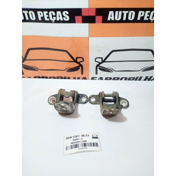 Dobradiça De Porta Dianteira L.d Honda New Civic 06/11 (par)