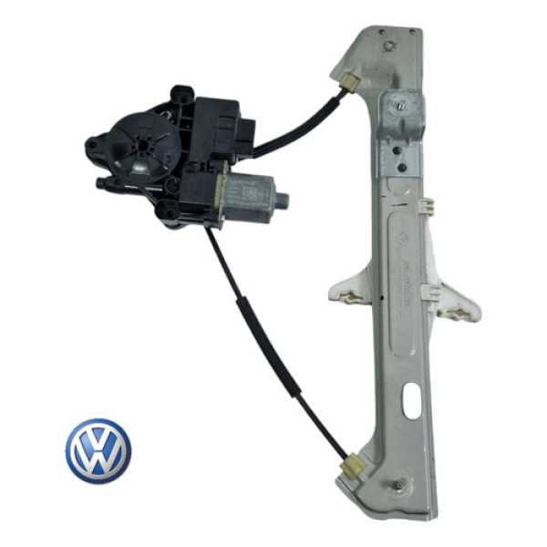 Máquina De Vidro Elétrico Traz. L.e Vw Polo Virtus 2016/2021