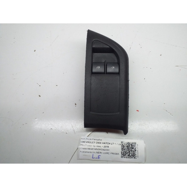 Botão Vidro Elétrico Dianteiro L.e Gm Onix / Prisma 13/18 