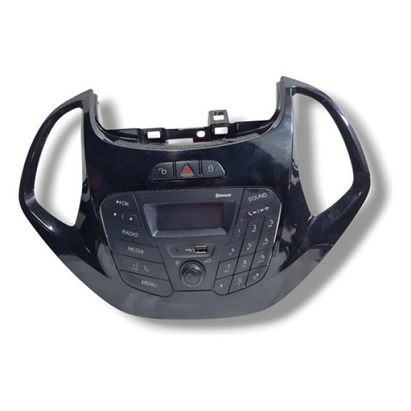 Som Original Moldura Central Painel Ford Ka 2014 A 2021