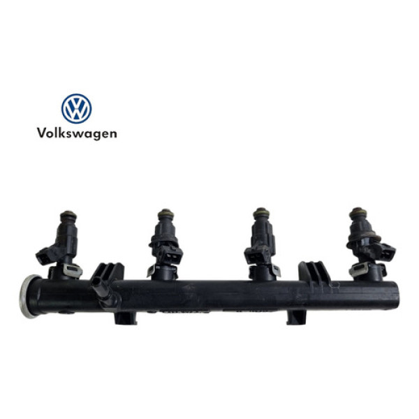 Flauta Bico Injetor Vw Polo Fox Gol G5 1.6 8v Flex