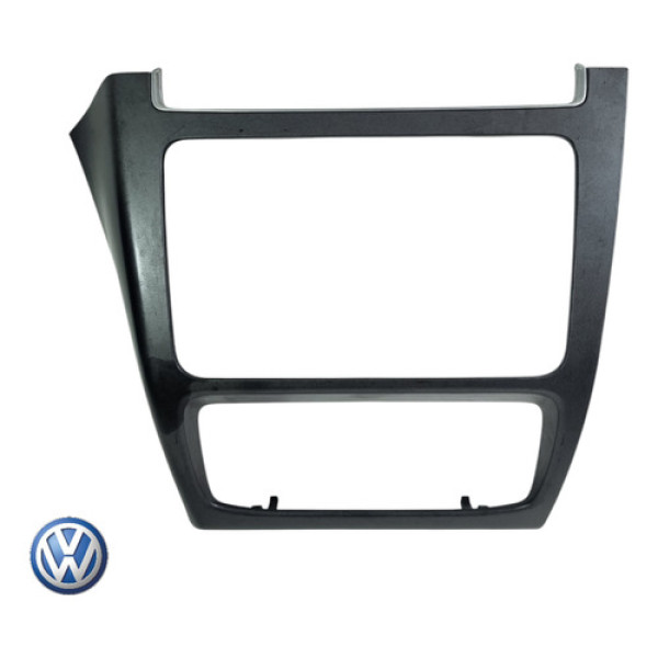 Moldura Central Painel Vw Fox 2016 A 2021 Cinza-escuro