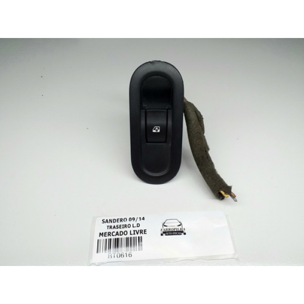 Botão Vidro Elétrico Traseiro L.d Renault Sandero 09/14 