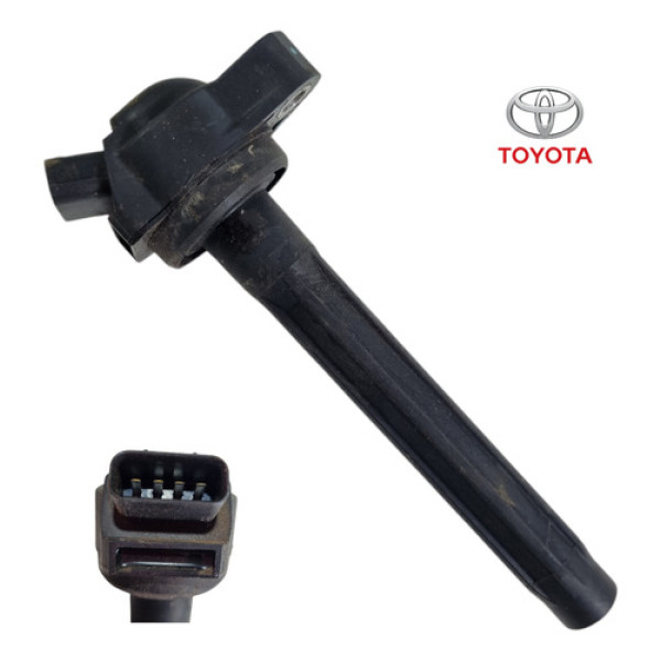Bobina De Ignição Toyota Yaris 1.3 1.5 4 Pinos 2017 A 2021