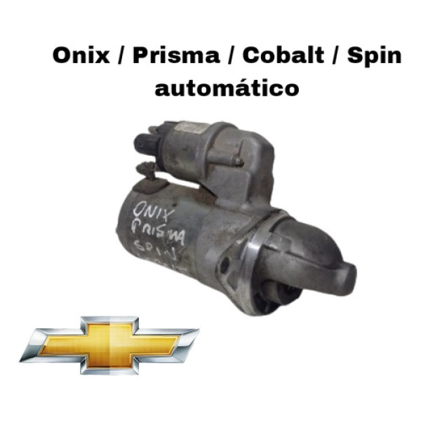 Motor De Partida ( Arranque ) Gm Onix / Prisma Automático 