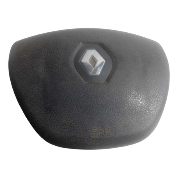 Bolsa Tampa Volante Renault Sandero Logan 2014/2018 Preto