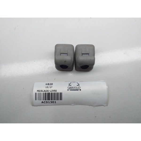 Suporte Quebra Sol (par) Hyundai Hb20 2013/2017