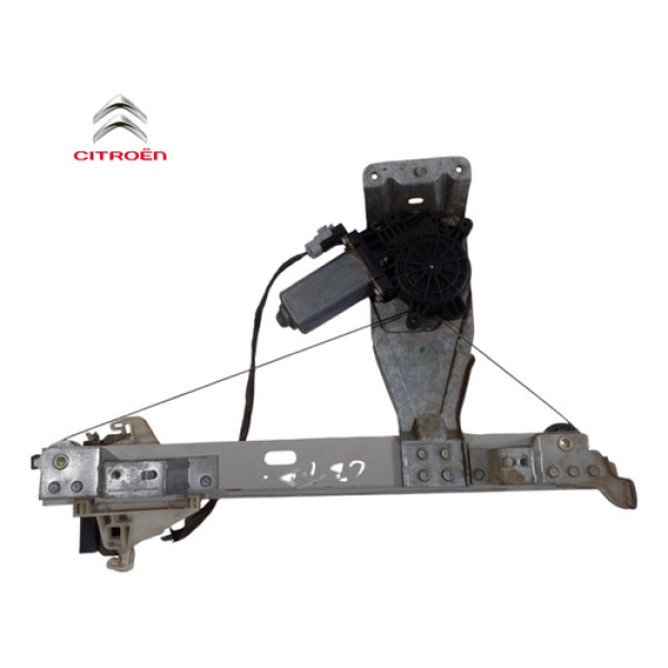 Máquina De Vidro Elétrico Traz. L.d Citroen C3 2008 A 2012