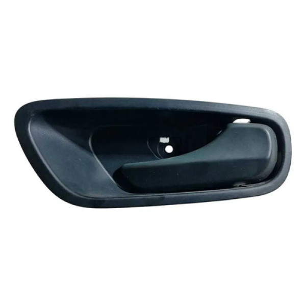 Maçaneta Interna Lado Direito Fiat Uno 2016-2021 Preto Dianteira/traseira