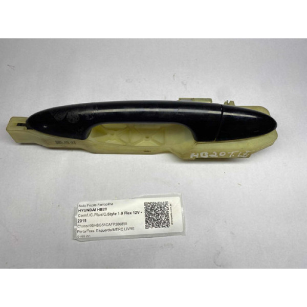 Maçaneta Porta Externa Traseira L.e Hyundai Hb20 13/17