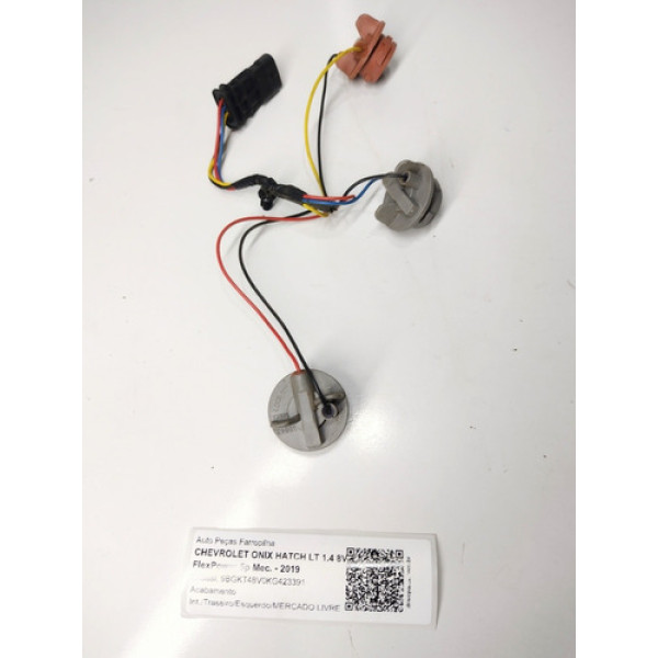 Soquete Lanterna Traseira Gm Onix 2016/2020 Original 1564559