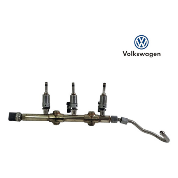 Flauta Bico Injetor Vw Polo Virtus 1.0 Tsi 2016 A 2021