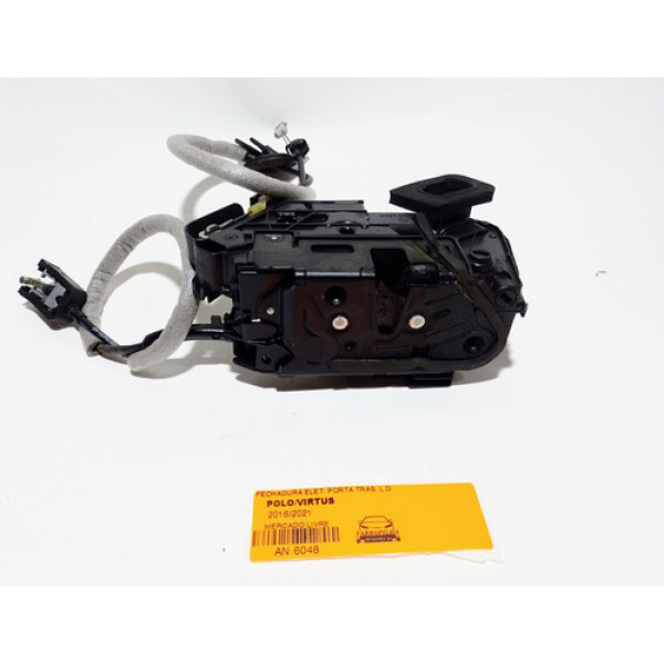 Fechadura Elétrica Porta Tras L.d Vw Polo/virtus 2016/2021