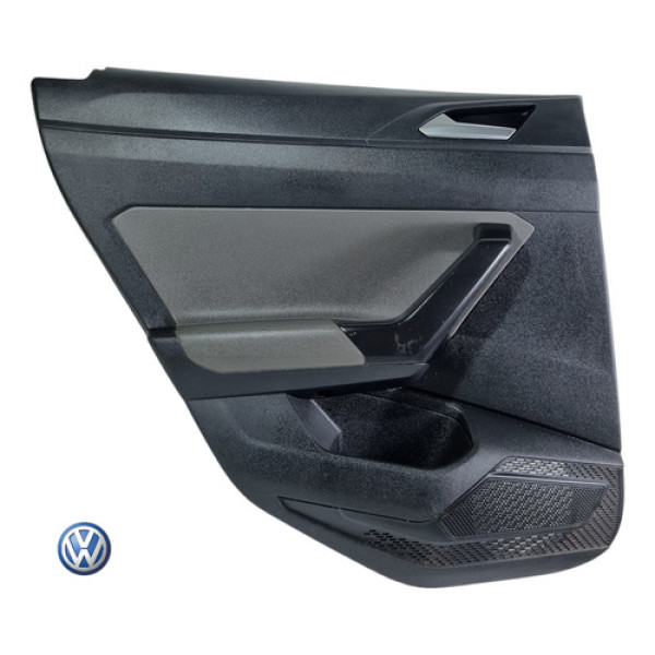 Forro De Porta Traz. L.e Vw Polo Virtus 2017 A 2022