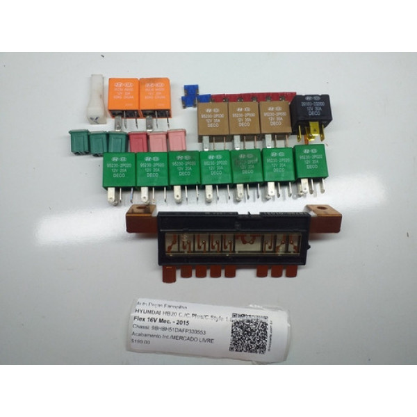 Rele / Fusível Caixa Fusível Externa Hyundai Hb2o 13/17
