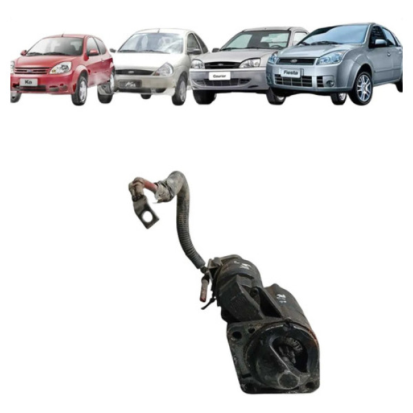 Motor Partida Arranque Ford Ka Fiesta Courier 2001/2013