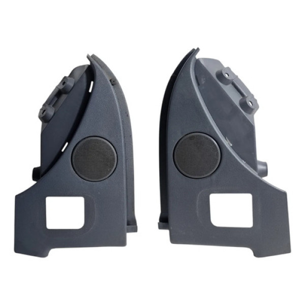 Bagagito Suporte Tampão Som Vw Gol G3 G4 4p (par) Cinza-escuro