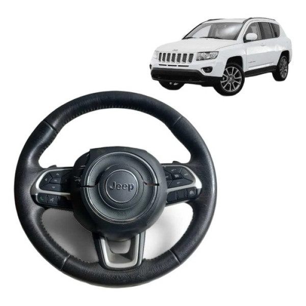 Volante Jeep Compass 2017-2020 Preto