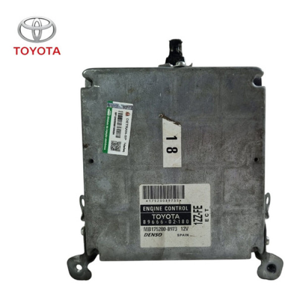 Módulo Injeção Toyota Corolla 1.8 16v 2003/2008 Gasolina Aut