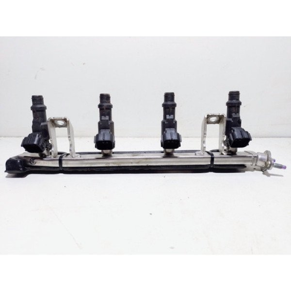 Flauta Bico Injetor Completa Hyundai Hb20 1.6 16v 13/20