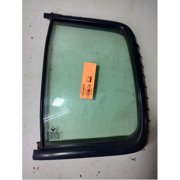 Vidro Porta Traseira Fixo L.e Renault Clio Hatch 2001/2012