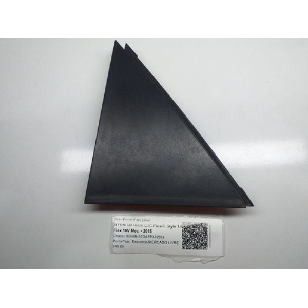 Acabamento Interno Porta Traseira L.e Hyundai Hb20 13/17 