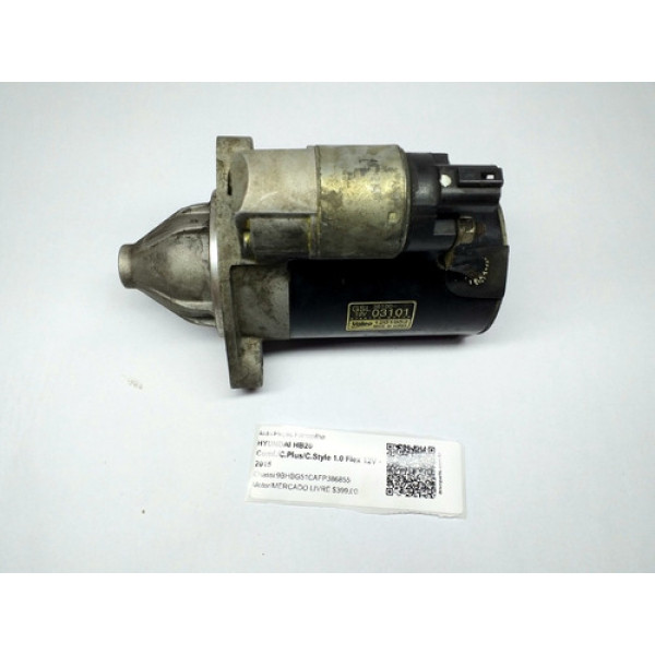 Motor Partida / Arranque Hyundai Hb20 13/17 1.0 3cc 1201952