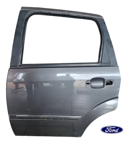 Porta Traseira L.e Ford Fiesta 2003 A 2014 Traseira Esquerdo Cinza