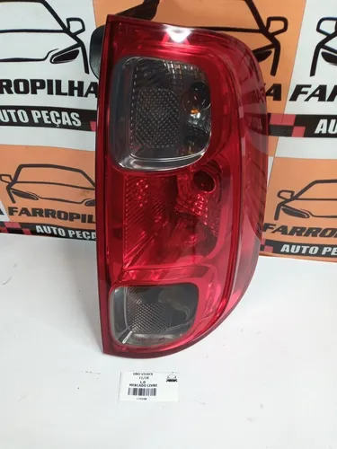 Lanterna L.d Fiat Uno Vivace 11/16 Fumê Original  Direito Vermelho