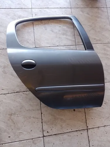 Porta Traseira L.d Peugeot 206 / 207 2001/2014 C/nf  Traseira Direito Verde